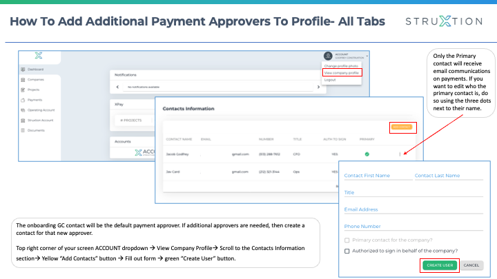 How To Add A Payment Approver To My Company