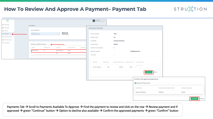 How To Review & Approve Payments