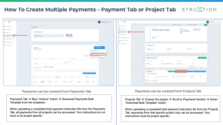 How To Create Multiple Payments In One File